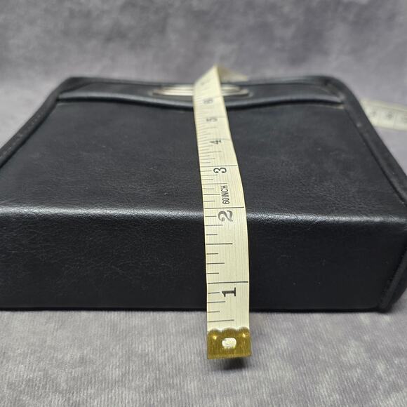 ICON Black CD Carrying Case Holds 32 DVD CD Music Movies & Inserts - Picture 8 of 9